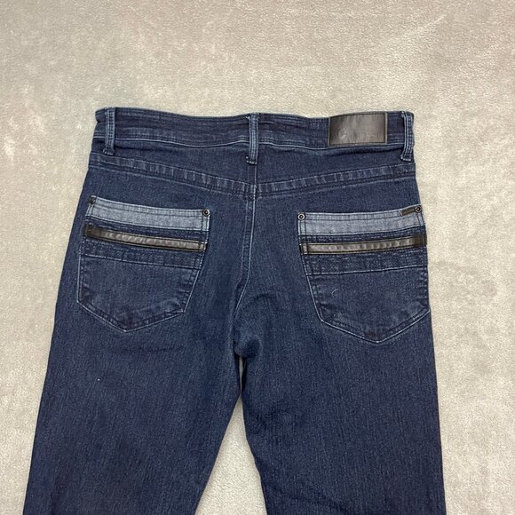 Fried Denim Men’s Jeans Size 32x30 Blue Slim Fit Straight Leg Stretch - Picture 9 of 10